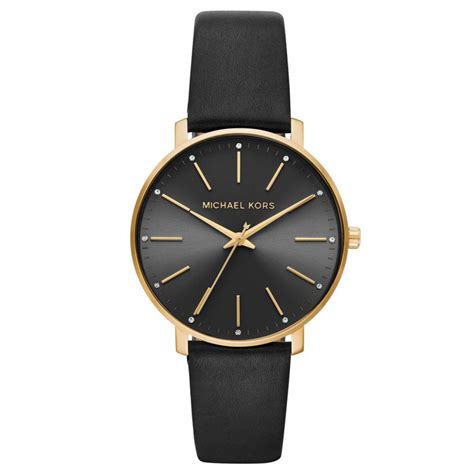 montre michael kors femme bracelet cuir|michael kors diamond watch women's.